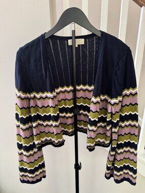 Sezane Bobbie Cardigan - Multicolor FR Size XXL US Size 12